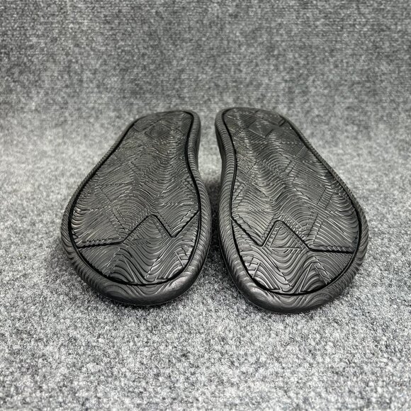 Chaco Chillos Slide Sandals Women's‎ 8 Black Athletic Beach Recovery Flip Flops - Picture 10 of 12